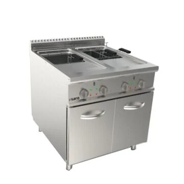 SARO Elektrofritteuse 2 x 21 L Modell LQ / FRE2V21