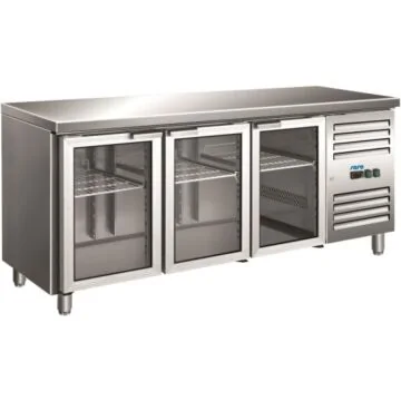 SARO Kühltisch mit Glastür Modell GN 3100 TNG