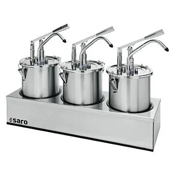 SARO Saucenspender PD-006 3 x 2,25 Liter