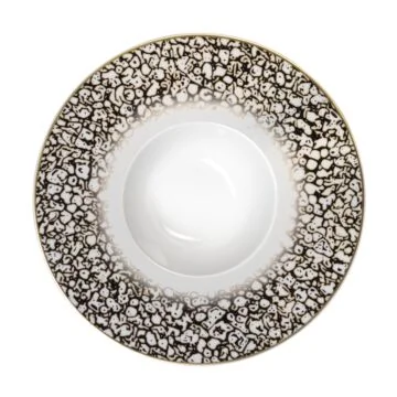 COUP Fine Dining Noble Black Pastateller rund tief 26,5 cm