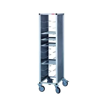 Scholl Tablettwagen - Die Leichten - 470 x 640 x 1450 mm GN - ohne Türen