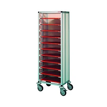 Scholl Tablettwagen - Die Leichten - 615 x 450 x 1650 mm Trapez