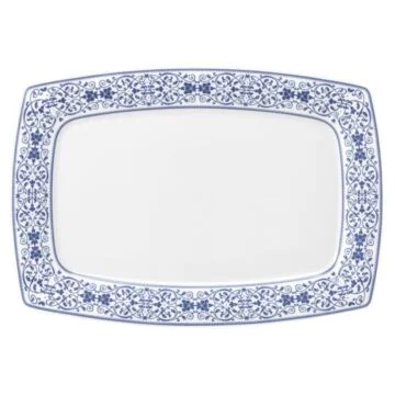 Savoy Grand Blue Teller rechteckig 35x24,5 cm