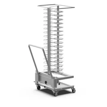 Unox Wagen aus Stahl 743 x 564 x 1711 mm