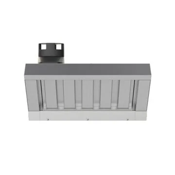 Unox Lüftungslose Haube 535 x 1018 x 343 mm