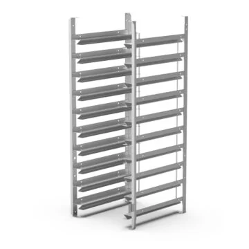 Unox Einhängegestelle GN1/1 + 600x400 für Öfen, für 10 Bleche