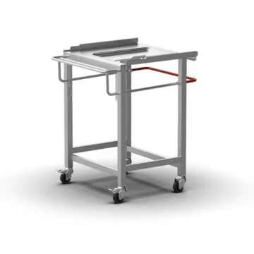 Unox Trolley für Blechhalterkorb