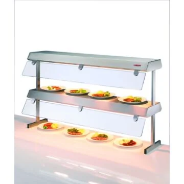 Scholl Wärmebrücke CNS Gehäuse 2-etagig-mit Hustenschutz-1000 mm