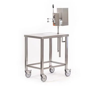 Weisser Elektro-Dosenaufschneider Modell FDO 66 MV