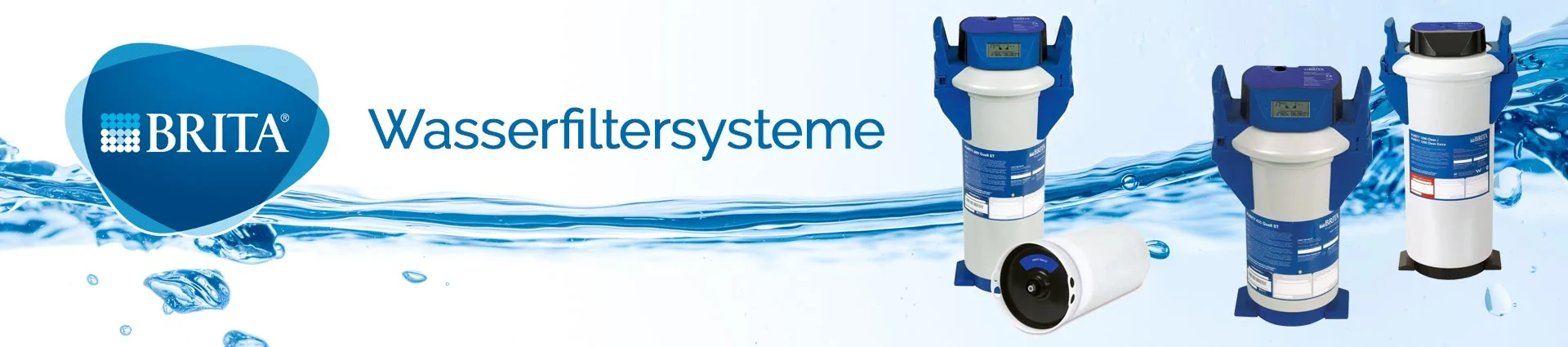 BRITA Wasserfiltersysteme Banner