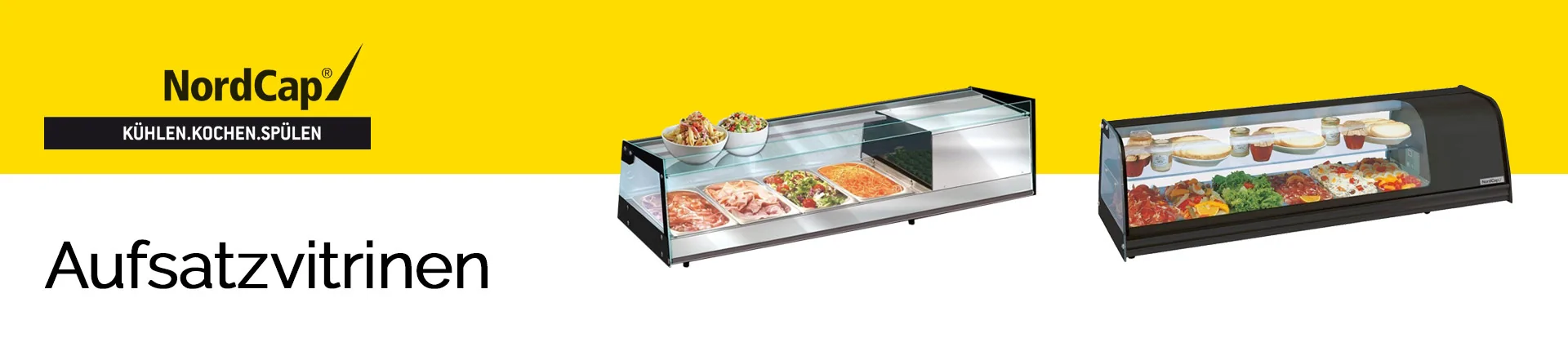NordCap Aufsatzvitrinen