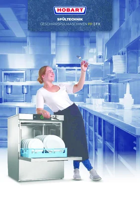 Hobart Geschirrspülmaschinen FP & FX Prospekt