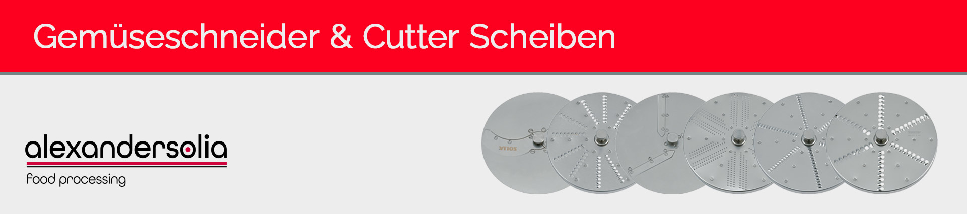 AlexanderSolia Gemüseschneider & Cutter Scheiben Banner