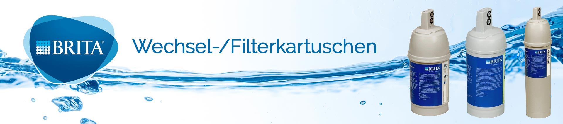 BRITA Filterkartuschen Banner