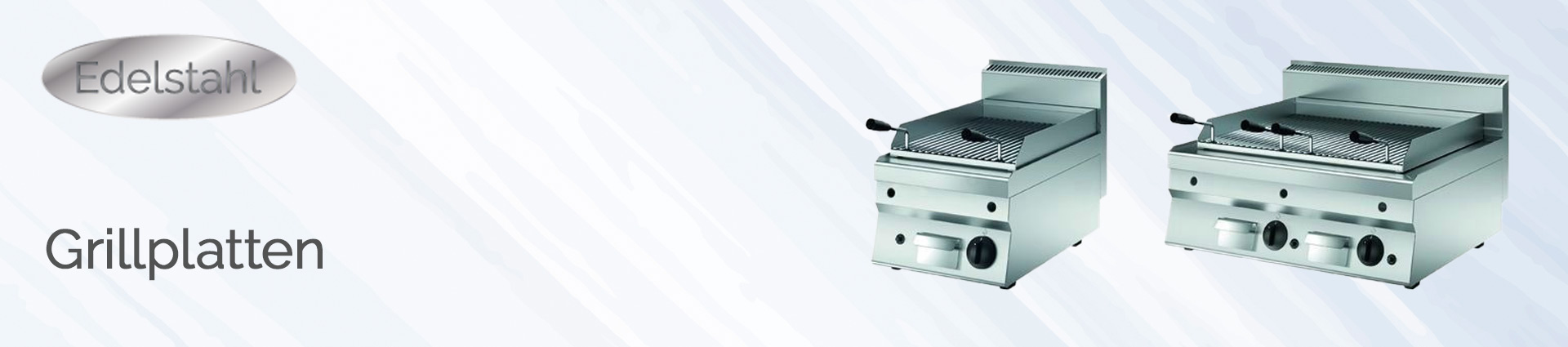 Edelstahl Grillplatten Banner