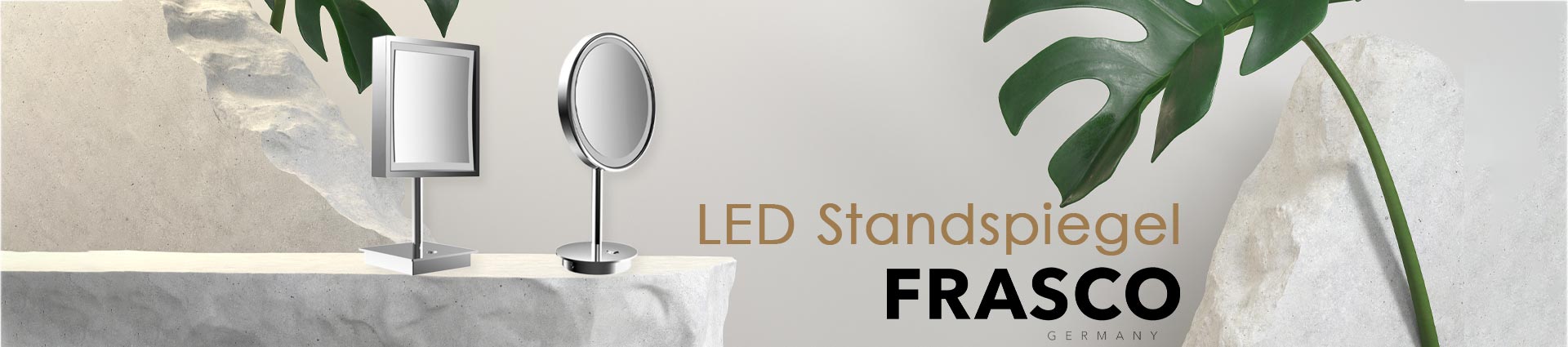 Frasco LED Standspiegel