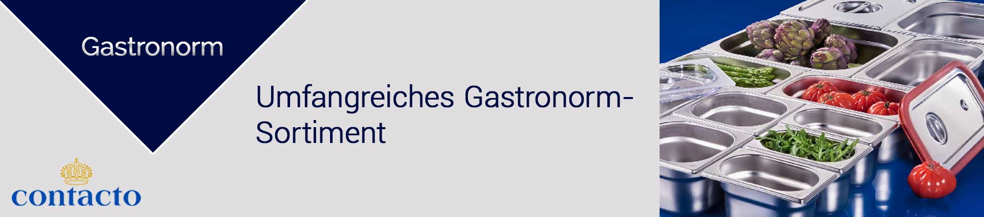 Contacto Gastronorm Banner