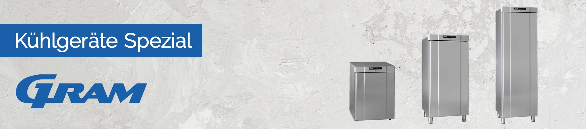 GRAM Kühlgeräte Spezial Banner