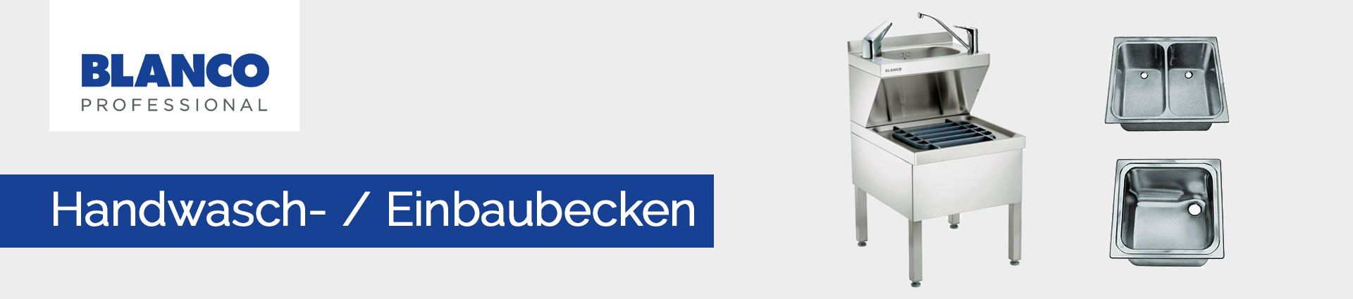 Blanco Handwasch-/ Einbaubecken Banner