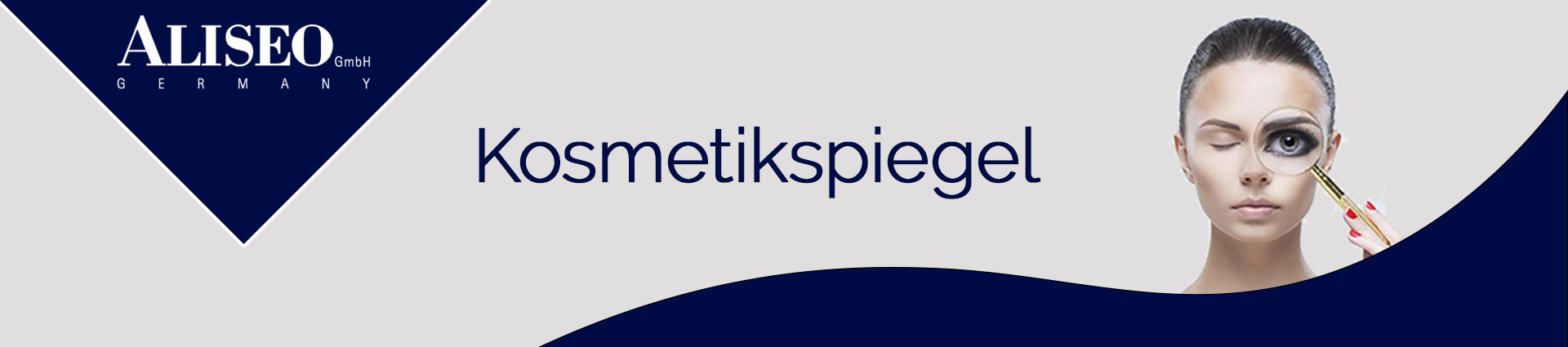 Aliseo Kosmetikspiegel Banner