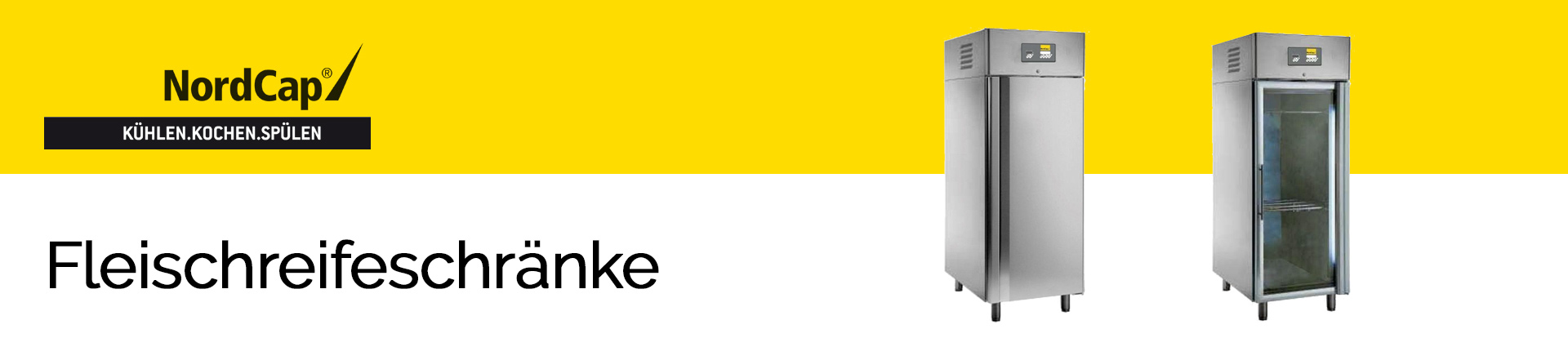 NordCap Fleischreifeschränke Banner