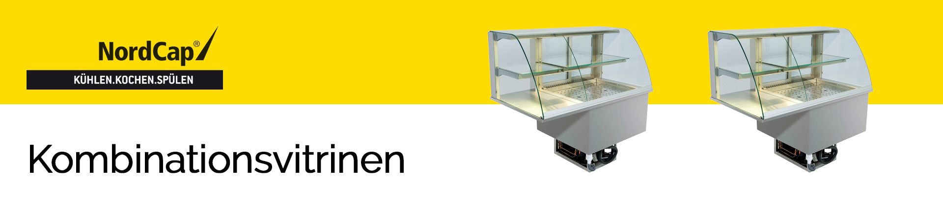 NordCap Kombinationsvitrinen Banner