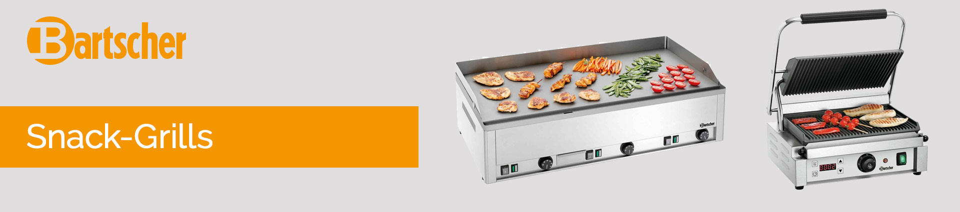 Bartscher Snack-Grills Banner