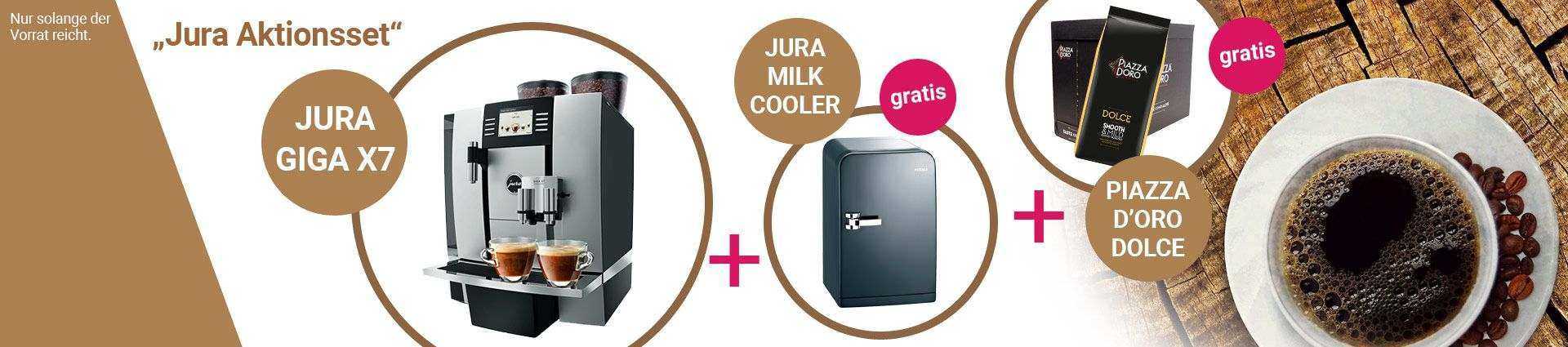 JURA Giga x7 Aktionsset