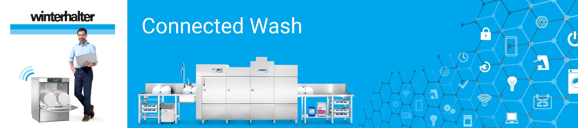 Winterhalter Connected Wash Banner