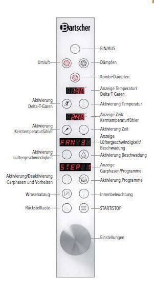 Bartscher Kombidämpfer E 7110RS