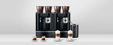 Die JURA GIGA Kaffeeautomaten sind modern, stylisch und intelligent