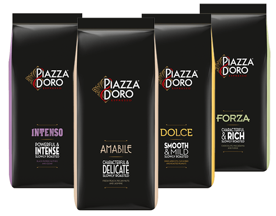 Kaffeesorten von Piazza D'Oro