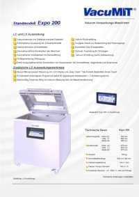 Verpackungsmaschine Expo 200 –  LS Steuerung