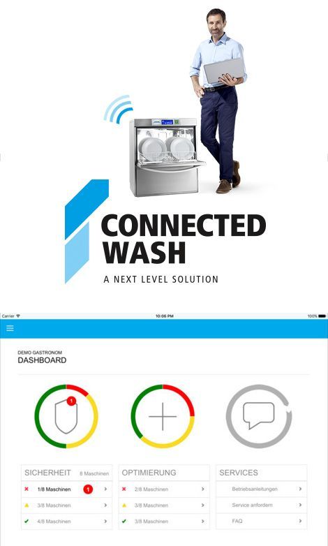 Winterhalter Connected Wash