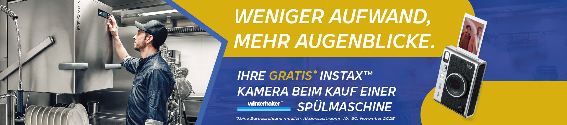 Winterhalter Messeaktion Banner