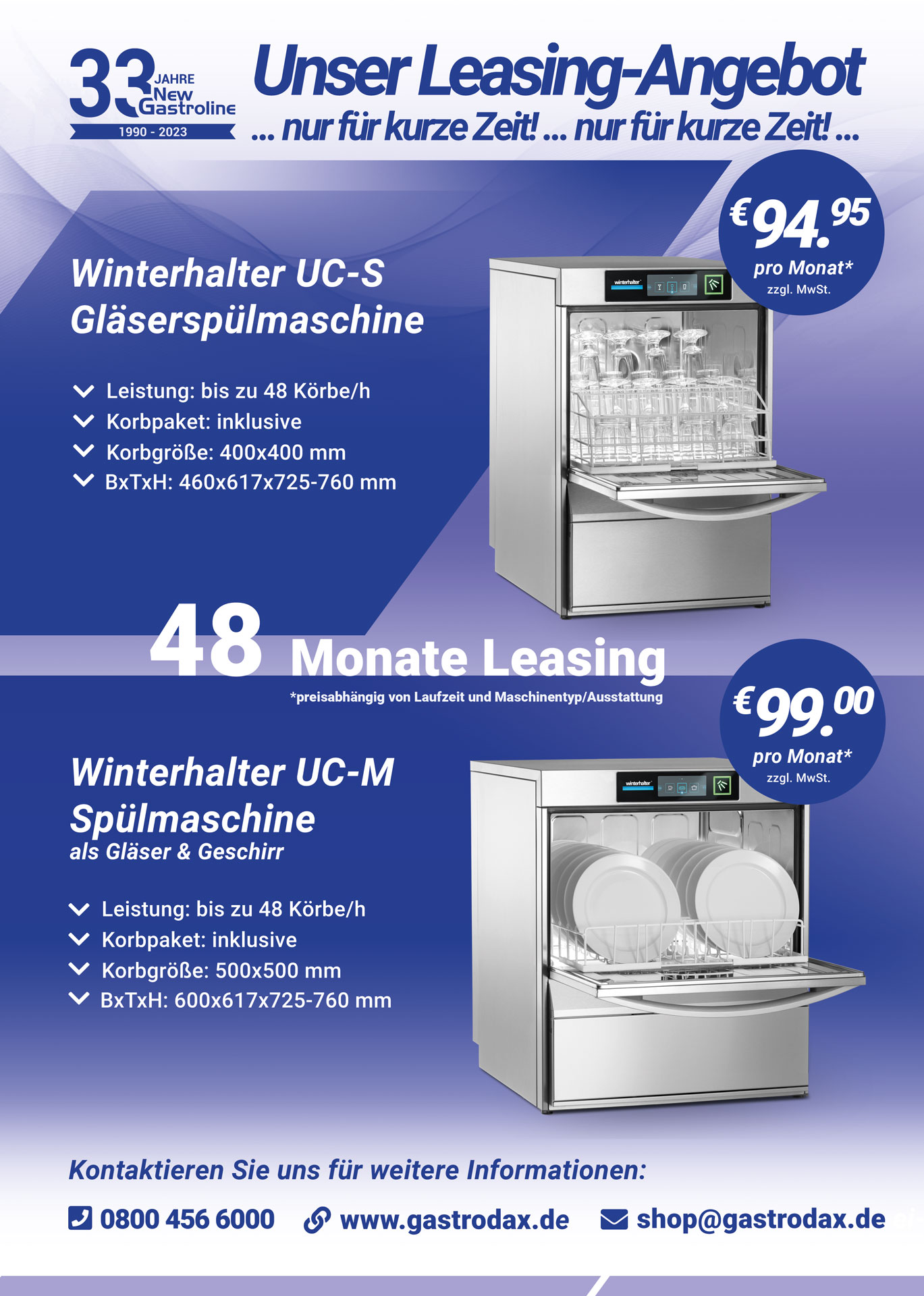 Winterhalter Leasing Angebote